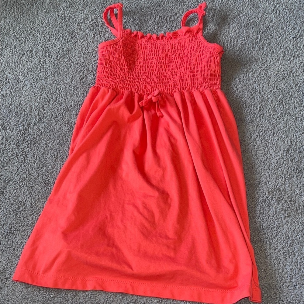 Vibrant Coral Sundress